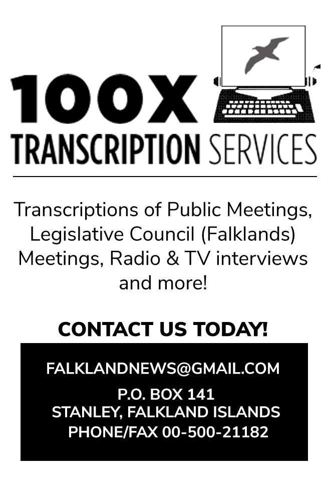 100X Transcription Servies advertisement